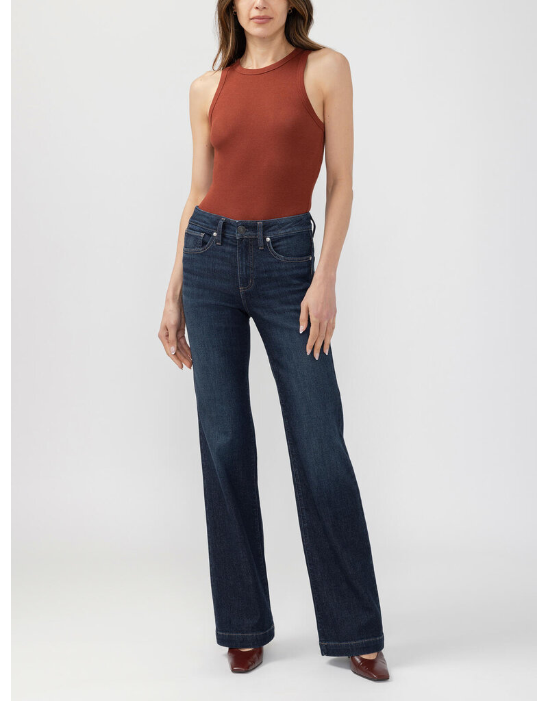SILVER JEANS AVERY TROUSER - ANALOG - 35 LEG