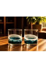 LYNN & LIANA DESIGNS RESIN WHISKEY GLASSES - 12 OZ