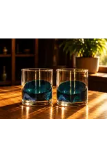 LYNN & LIANA DESIGNS RESIN WHISKEY GLASSES - 12 OZ
