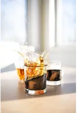 LYNN & LIANA DESIGNS RESIN WHISKEY GLASSES - 12 OZ