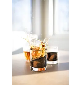 LYNN & LIANA DESIGNS RESIN WHISKEY GLASSES - 12 OZ