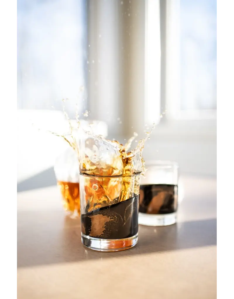 LYNN & LIANA DESIGNS RESIN WHISKEY GLASSES - 12 OZ