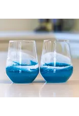 LYNN & LIANA DESIGNS RESIN WINE GLASSES - 15 OZ