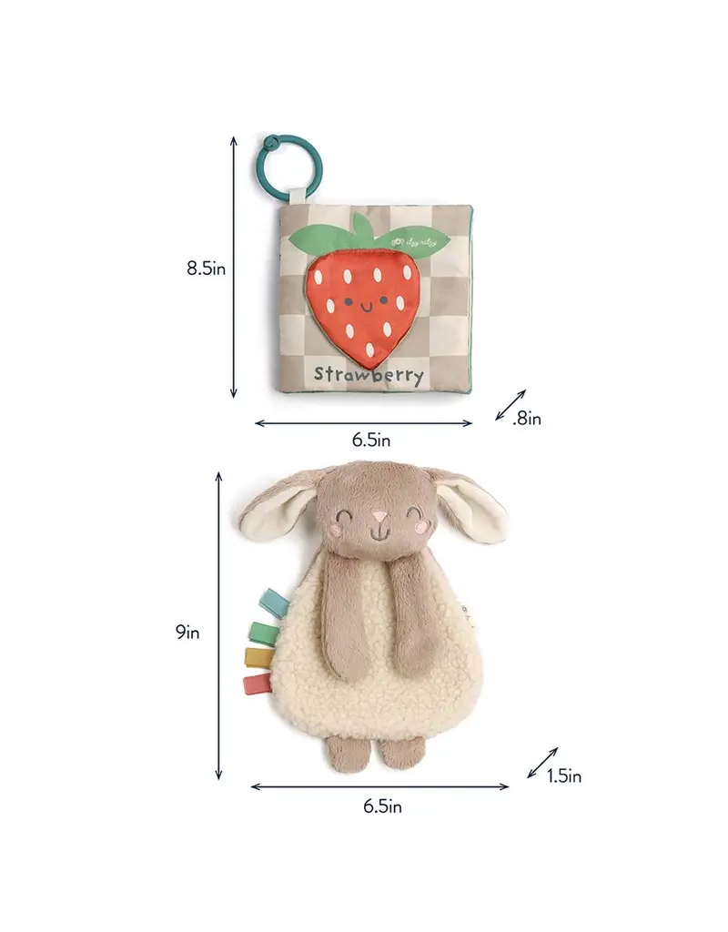 ITZY RITZY LEARN & SNUGGLE GIFT SET - BUNNY