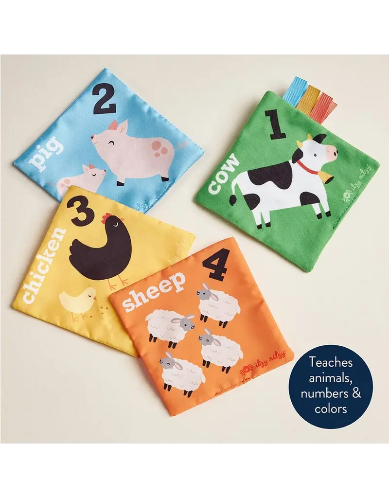 ITZY RITZY SENSORY SCARVES - FARM
