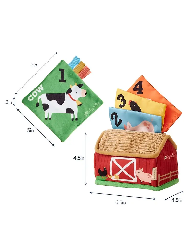 ITZY RITZY SENSORY SCARVES - FARM