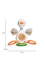 ITZY RITZY TWIST & BOP - HIGHCHAIR TOY - GOOSE