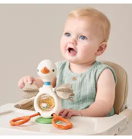 ITZY RITZY TWIST & BOP - HIGHCHAIR TOY - GOOSE