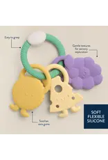 ITZY RITZY SILICONE TEETHER RING - 3 PIECES