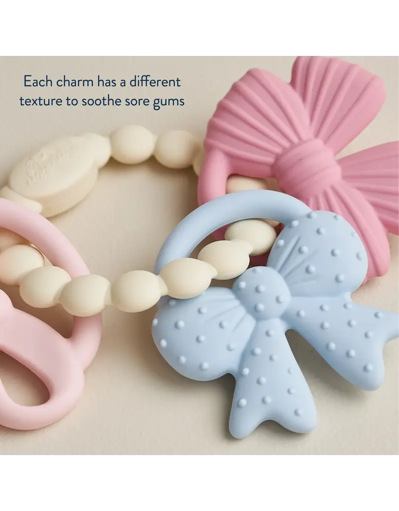 ITZY RITZY SILICONE TEETHER RING - 3 PIECES