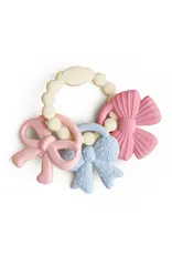 ITZY RITZY SILICONE TEETHER RING - 3 PIECES