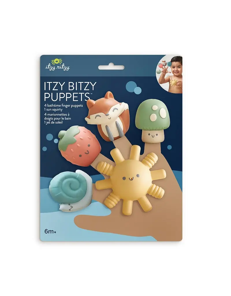 ITZY RITZY BATH PUPPETS - NATURE