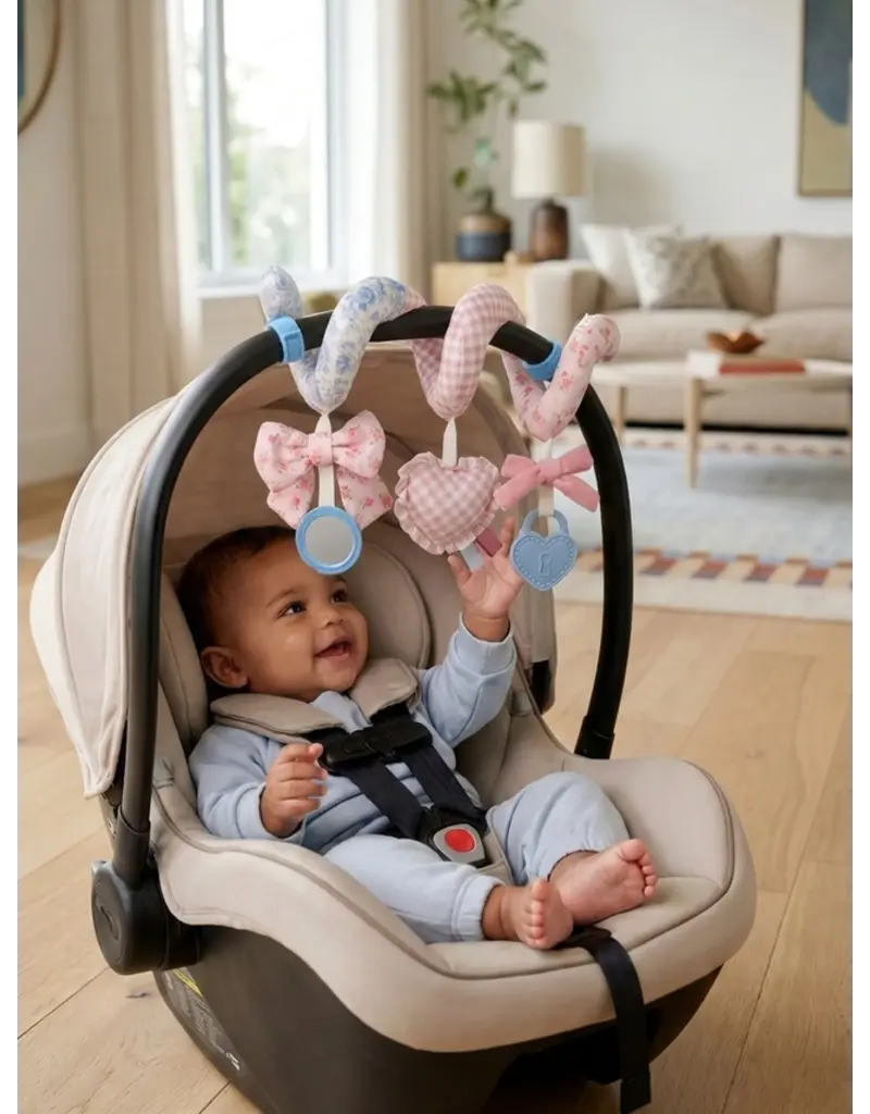 ITZY RITZY SPIRAL CAR SEAT ACTIVITY TOY