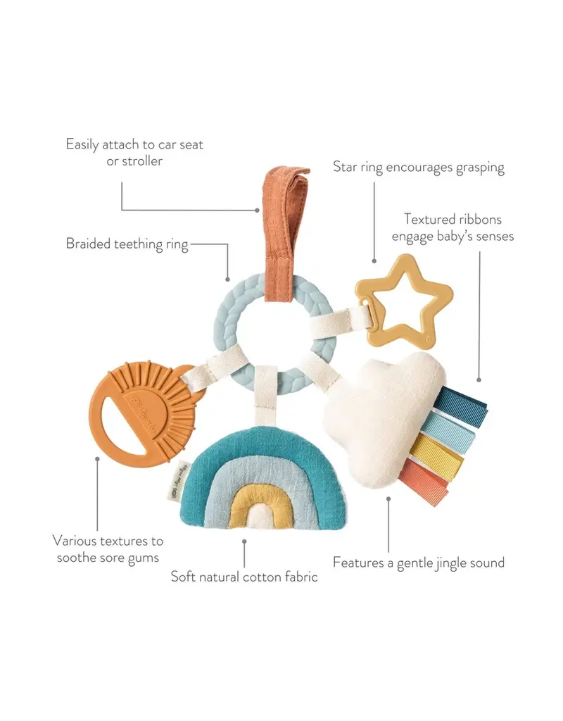 ITZY RITZY BUSY RING TEETHING ACTIVITY TOY