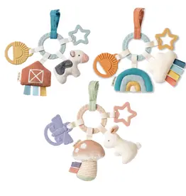 ITZY RITZY BUSY RING TEETHING ACTIVITY TOY