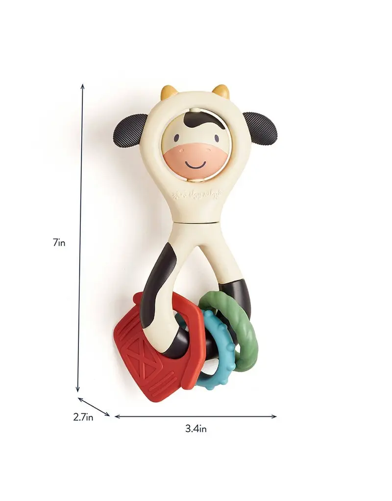 ITZY RITZY SPINNER SENSORY TEETHING RATTLE