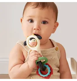 ITZY RITZY SPINNER SENSORY TEETHING RATTLE