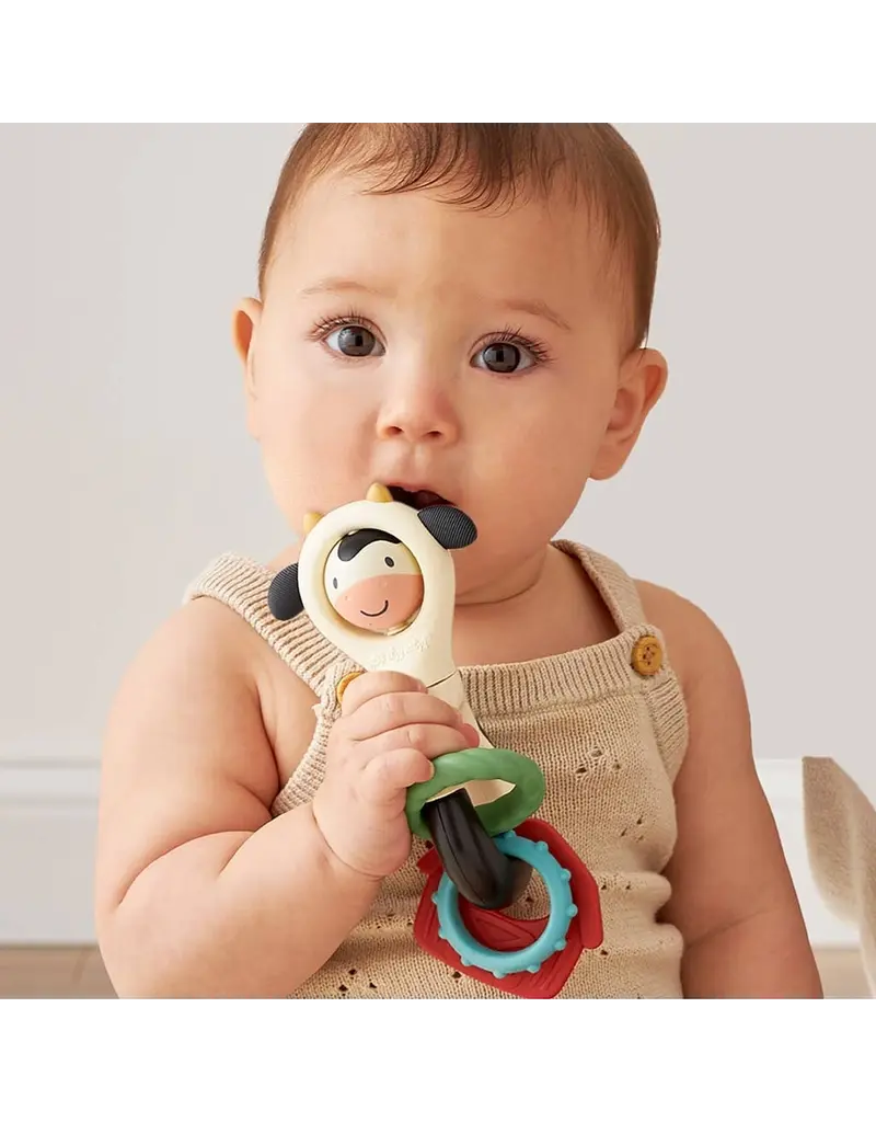 ITZY RITZY SPINNER SENSORY TEETHING RATTLE