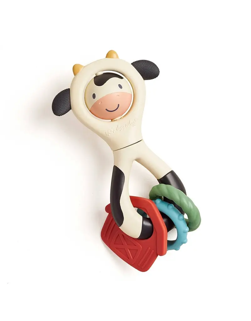 ITZY RITZY SPINNER SENSORY TEETHING RATTLE