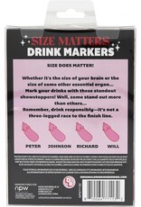 NPW GROUP DRINK MARKERS - SIZE MATTERS