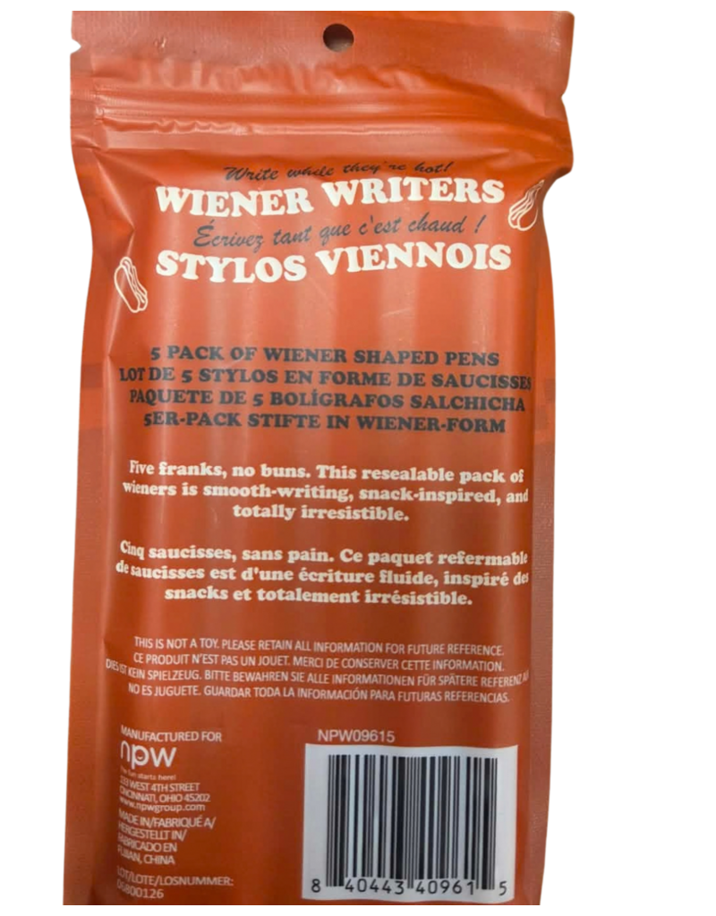 NPW GROUP WIENER PENS - 5PK