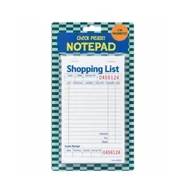 NPW GROUP NOTEPAD - CHECK PLEASE