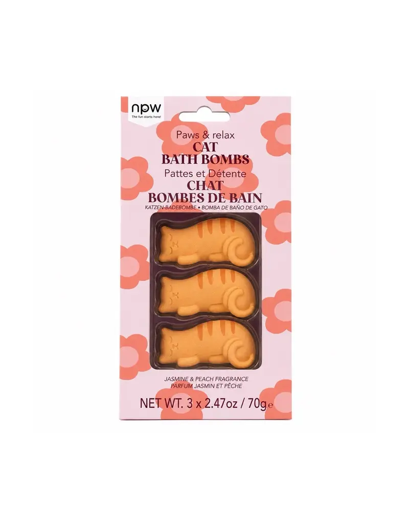 NPW GROUP BATH BOMBS - CAT PAWS & RELAX