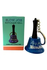 THE DIABOLICAL GIFT PEOPLE KEYCHAIN BELL - RING FOR A BLOW JOB