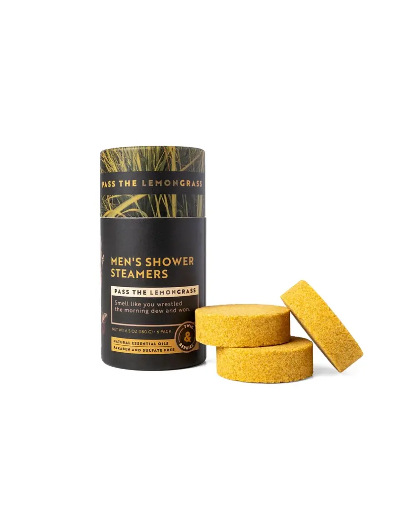 MENS SHOWER STEAMERS