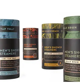 MENS SHOWER STEAMERS