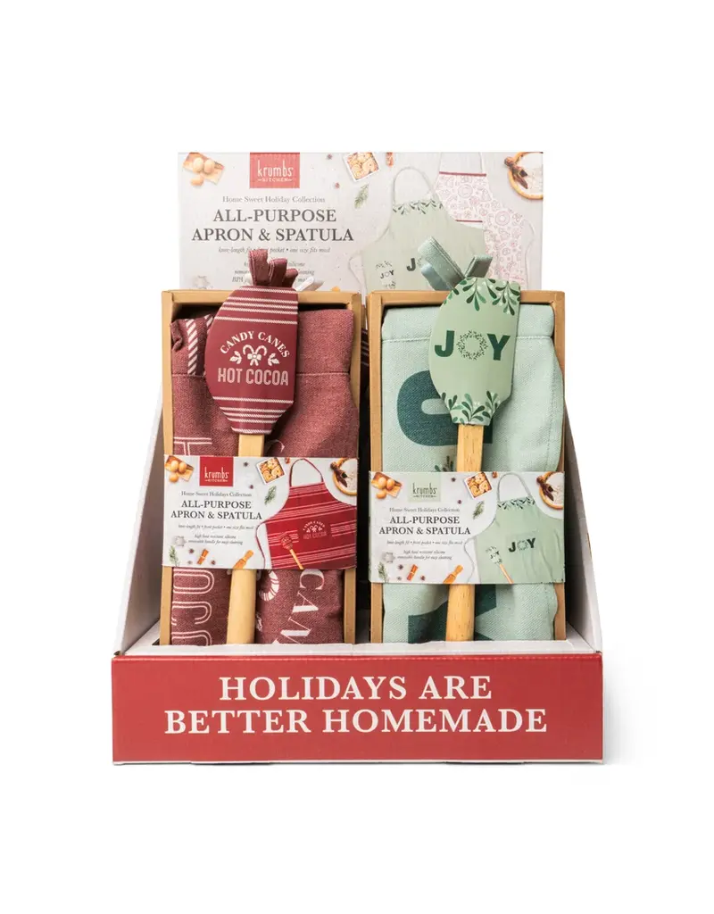 APRON & SPATULA HOLIDAY SET