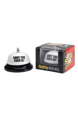 THE DIABOLICAL GIFT PEOPLE DESK BELL - SHUT THE FUCK UP