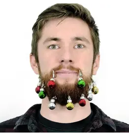 THE DIABOLICAL GIFT PEOPLE BEARD BAUBLES - HOLIDAY