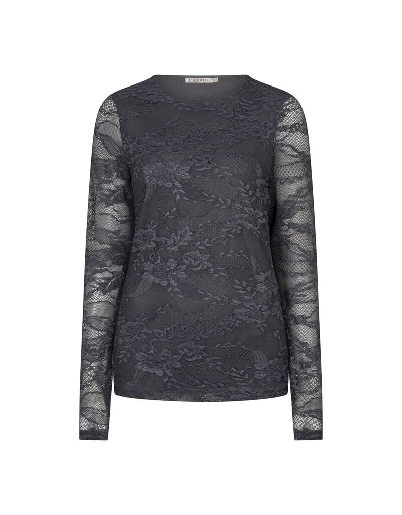 L/S TOP W/ LACE SLEEVES