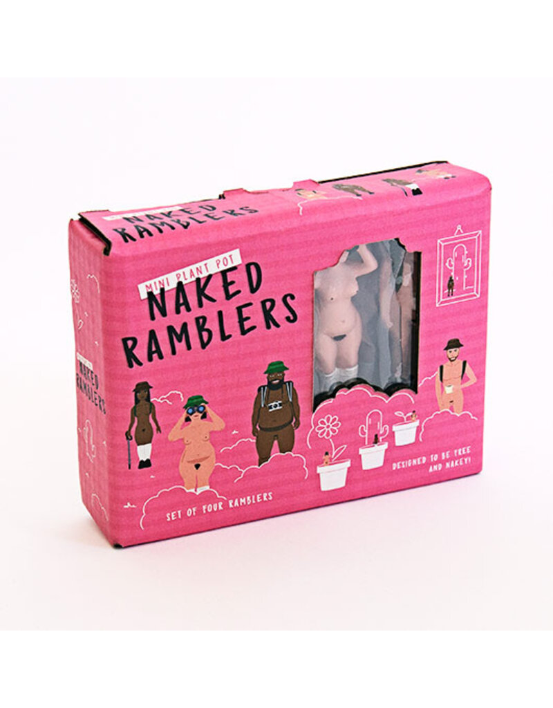 GIFT REPUBLIC NAKED RAMBLERS PLANT DECORATIONS