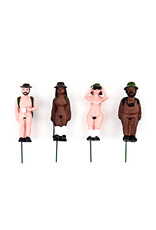 GIFT REPUBLIC NAKED RAMBLERS PLANT DECORATIONS