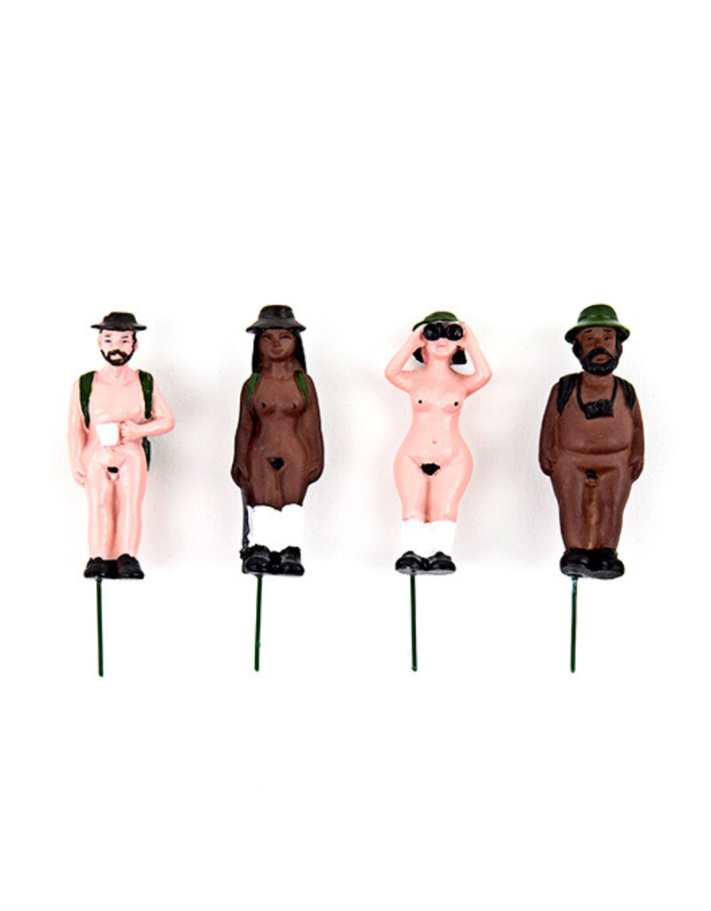 GIFT REPUBLIC NAKED RAMBLERS PLANT DECORATIONS