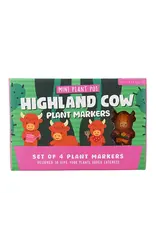 GIFT REPUBLIC HIGHLAND COW PLANT DECORATIONS