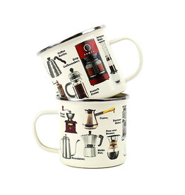 GIFT REPUBLIC ENAMEL MUG - 500ML