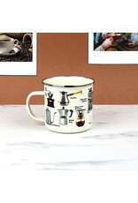 GIFT REPUBLIC ENAMEL MUG - 500ML