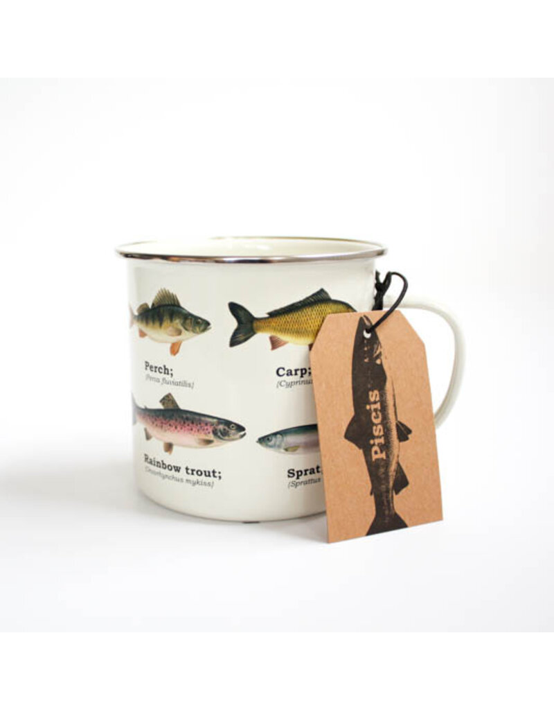 GIFT REPUBLIC ENAMEL MUG - 500ML