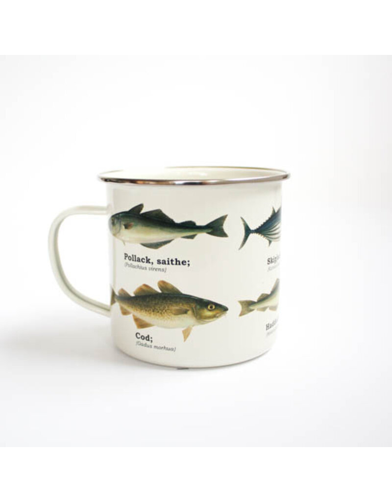 GIFT REPUBLIC ENAMEL MUG - 500ML