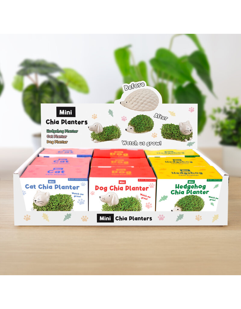 GIFT REPUBLIC MINI CHIA PET PLANTERS