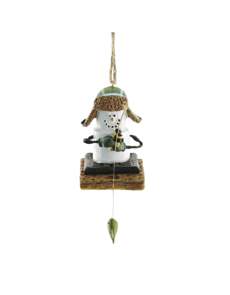 SMORES FISHING ORNAMENT