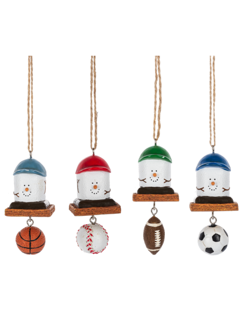 SMORE SPORTS ORNAMENTS