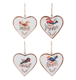 BIRD HEART ORNAMENTS
