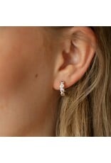GLEE HATTIE HOOPS - PINK