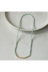 GLEE CIRCUIT LOOP NECKLACE/BRACELET - AMAZONITE