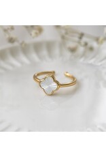 GLEE ANIKA RING - MOTHER OF PEARL