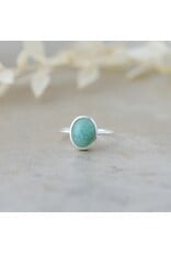 GLEE IDA RING - AMAZONITE